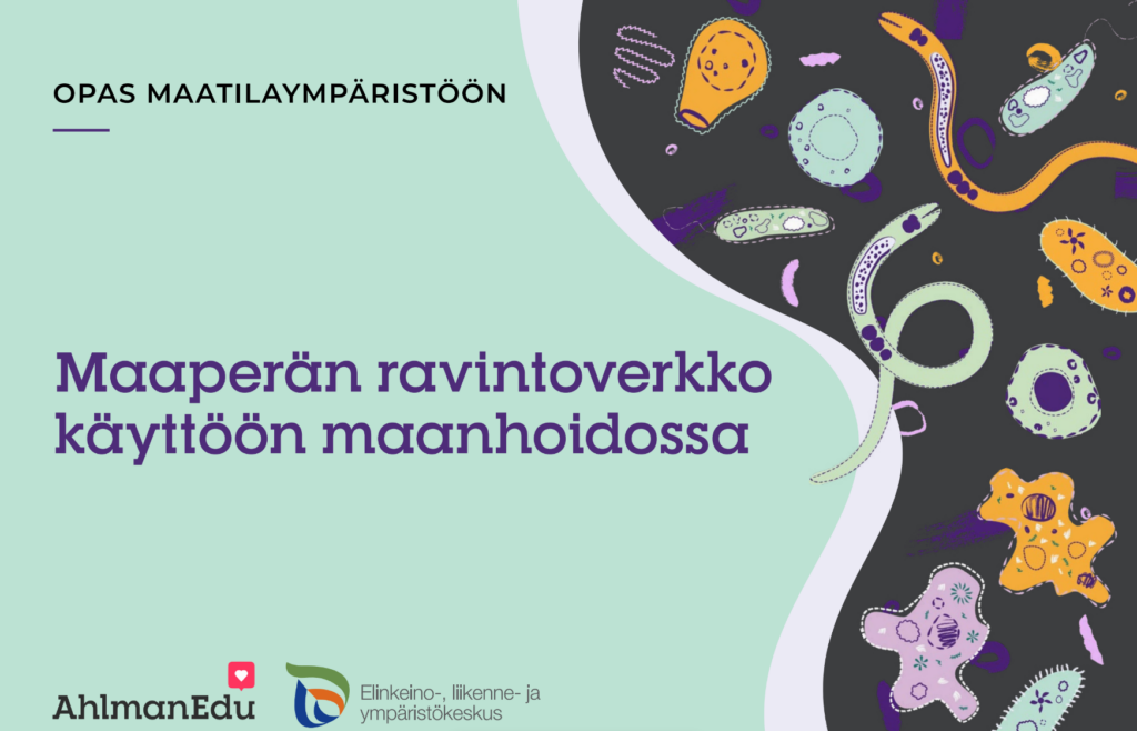 Maaperän ravintoverkko-oppaan kansikuva